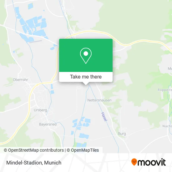 Карта Mindel-Stadion