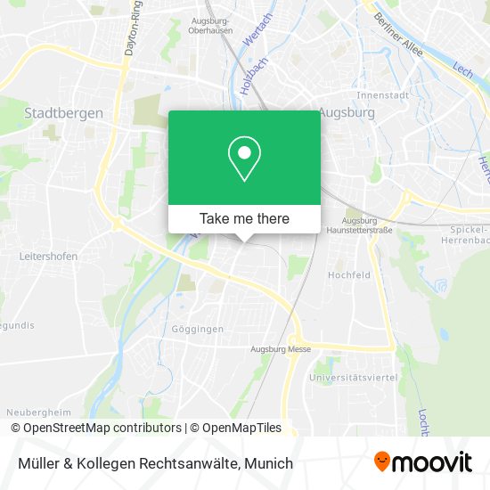 Müller & Kollegen Rechtsanwälte map