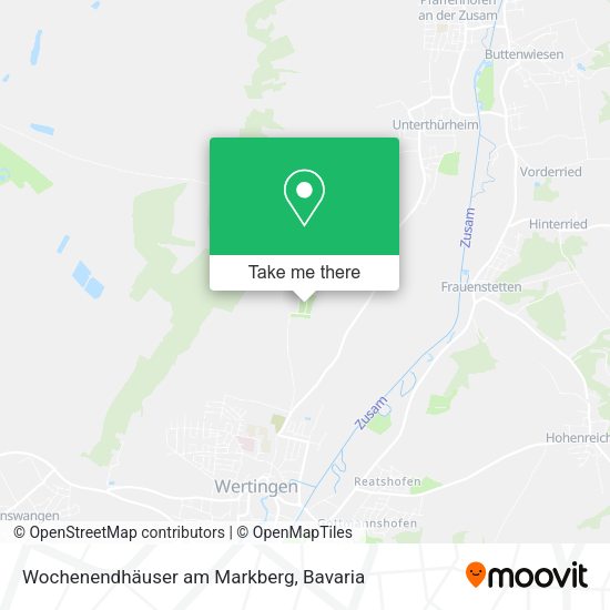 Карта Wochenendhäuser am Markberg