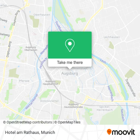 Карта Hotel am Rathaus