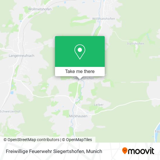 Freiwillige Feuerwehr Siegertshofen map