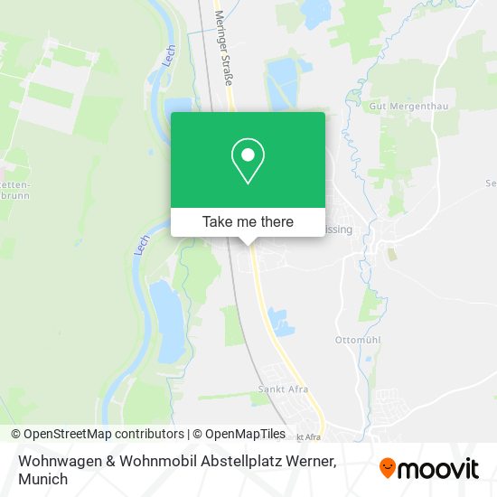 Wohnwagen & Wohnmobil Abstellplatz Werner map