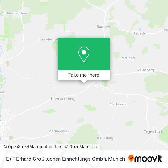 E+F Erhard Großküchen Einrichtungs Gmbh map