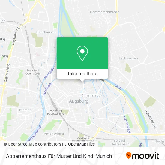 Карта Appartementhaus Für Mutter Und Kind