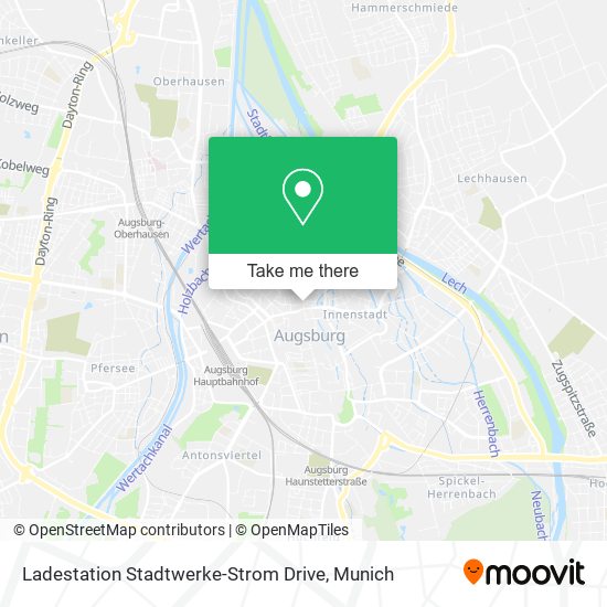 Ladestation Stadtwerke-Strom Drive map