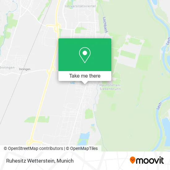 Карта Ruhesitz Wetterstein