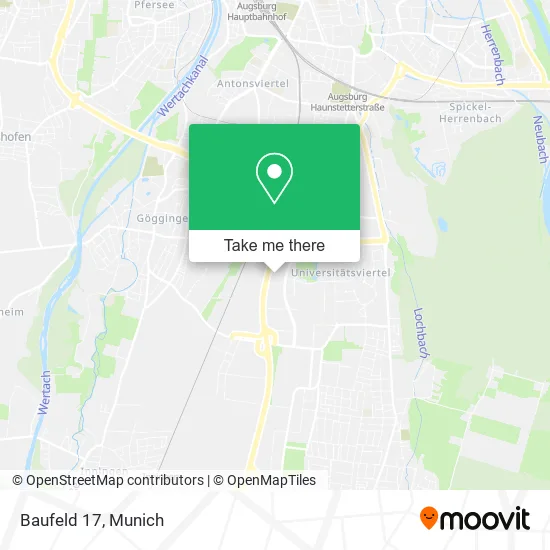 Карта Baufeld 17