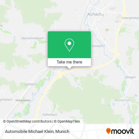 Карта Automobile Michael Klein