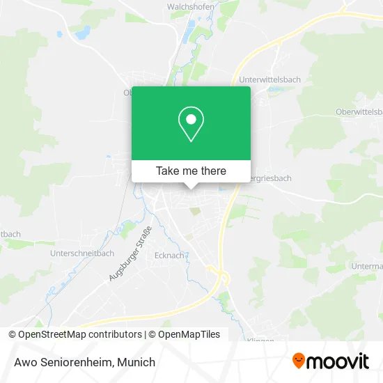 Awo Seniorenheim map