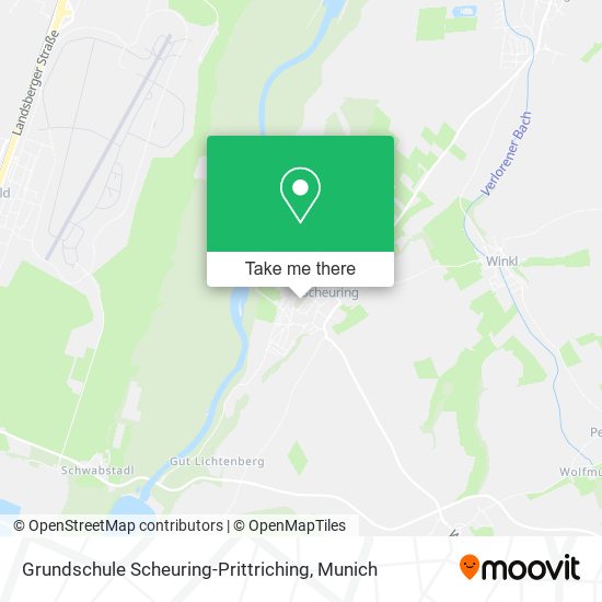Grundschule Scheuring-Prittriching map