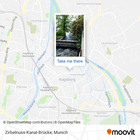 Zirbelnuss-Kanal-Brücke map