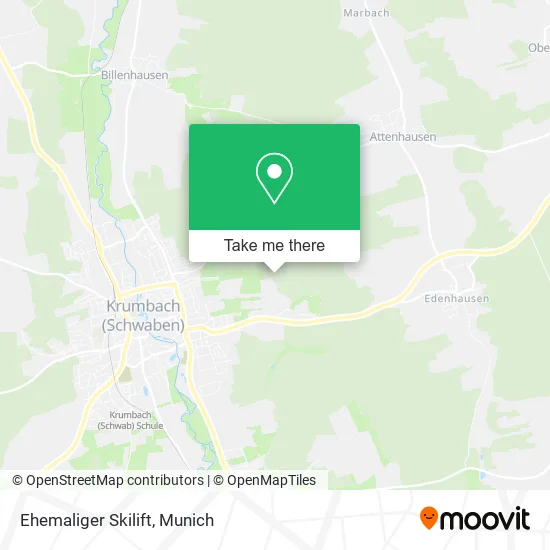 Карта Ehemaliger Skilift