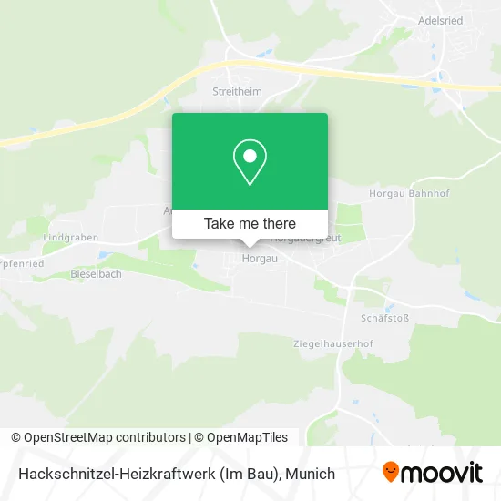 Карта Hackschnitzel-Heizkraftwerk (Im Bau)