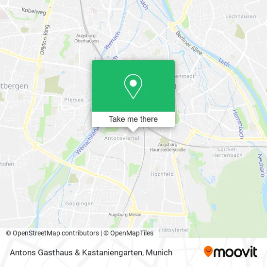 Antons Gasthaus & Kastaniengarten map