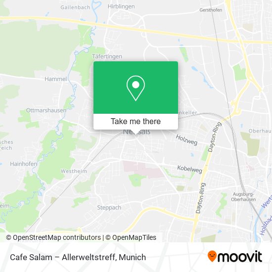 Cafe Salam – Allerweltstreff map