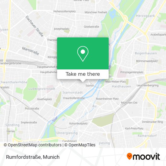 Карта Rumfordstraße