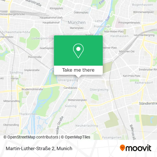 Карта Martin-Luther-Straße 2