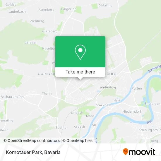 Карта Komotauer Park