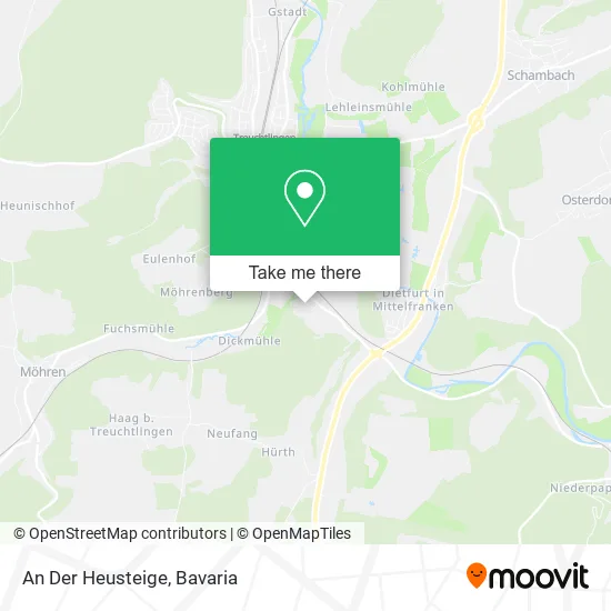 Карта An Der Heusteige