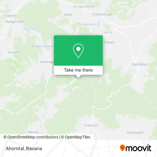 Карта Ahorntal