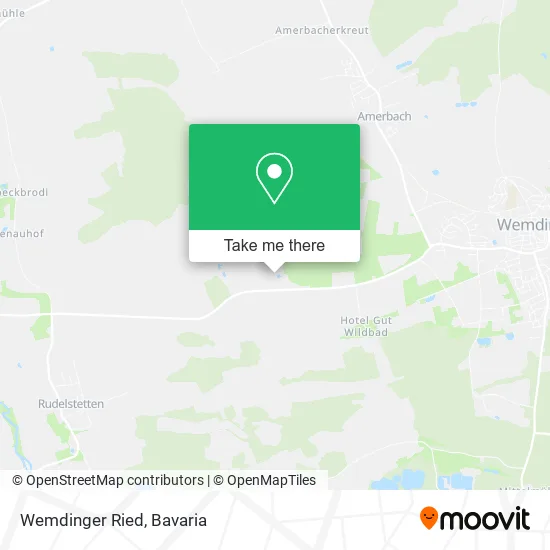 Карта Wemdinger Ried