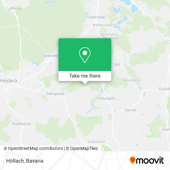 Карта Höllach