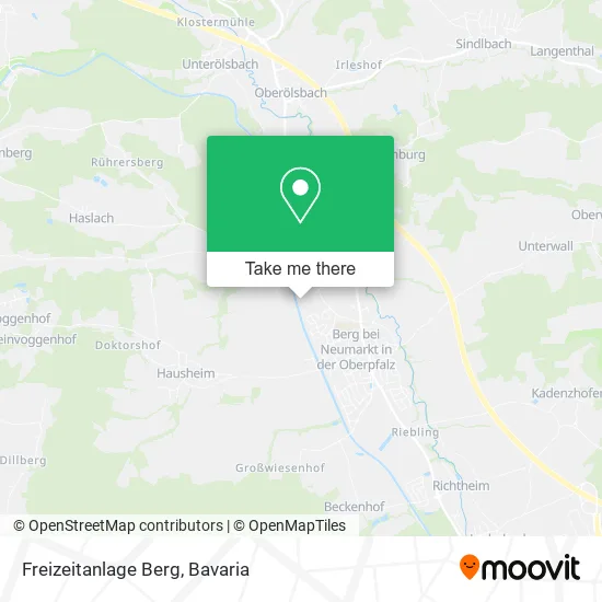 Карта Freizeitanlage Berg