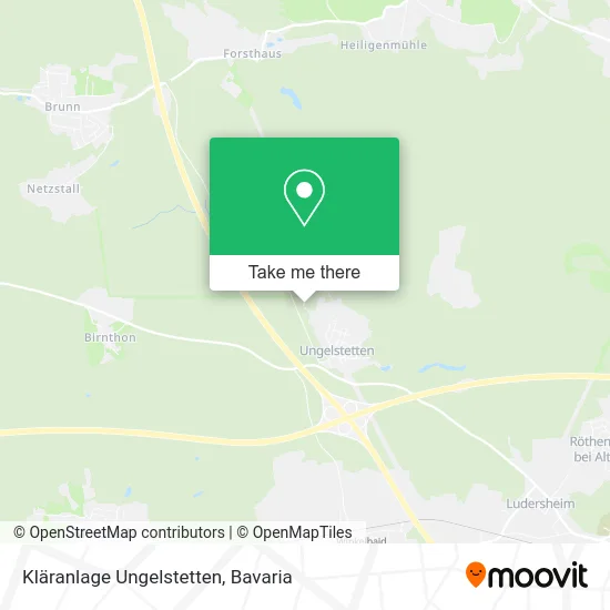 Карта Kläranlage Ungelstetten