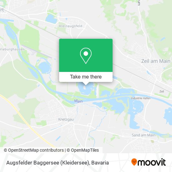 Augsfelder Baggersee (Kleidersee) map