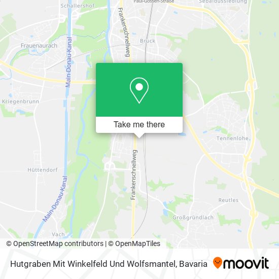 Hutgraben Mit Winkelfeld Und Wolfsmantel map