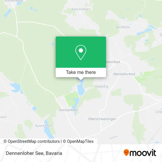 Карта Dennenloher See