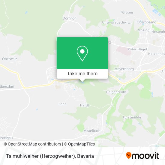 Talmühlweiher (Herzogweiher) map