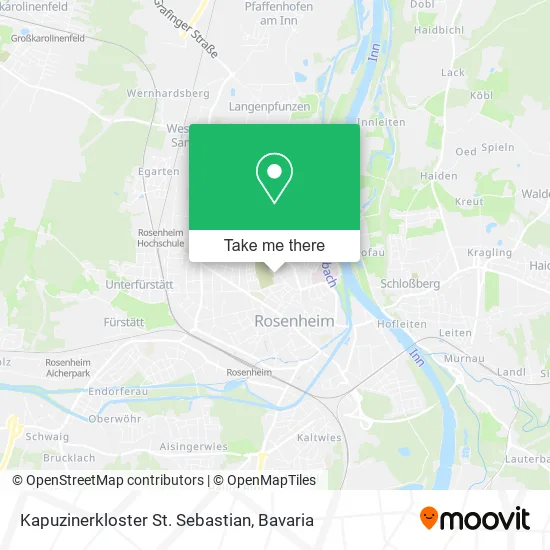 Карта Kapuzinerkloster St. Sebastian