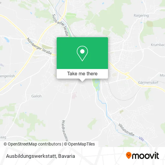 Карта Ausbildungswerkstatt