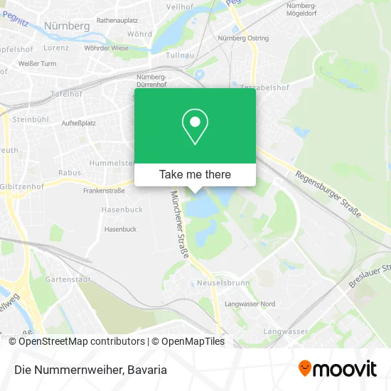 Карта Die Nummernweiher