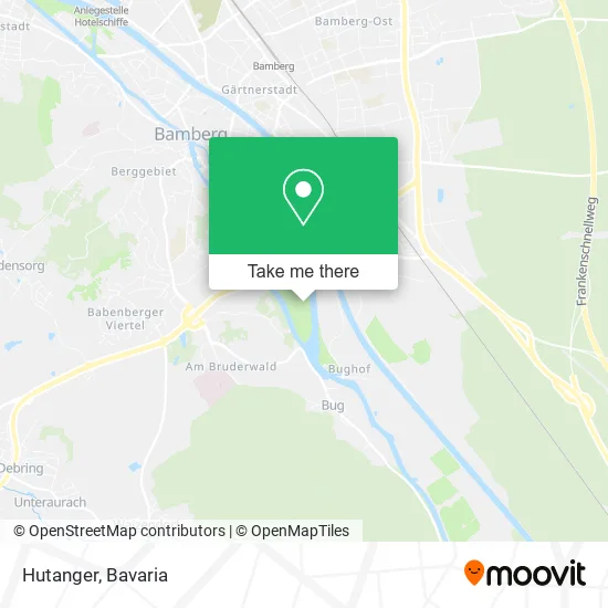 Карта Hutanger