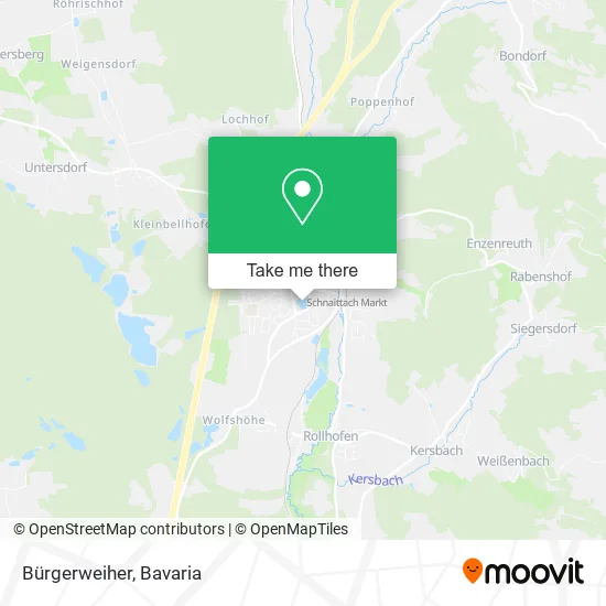 Карта Bürgerweiher