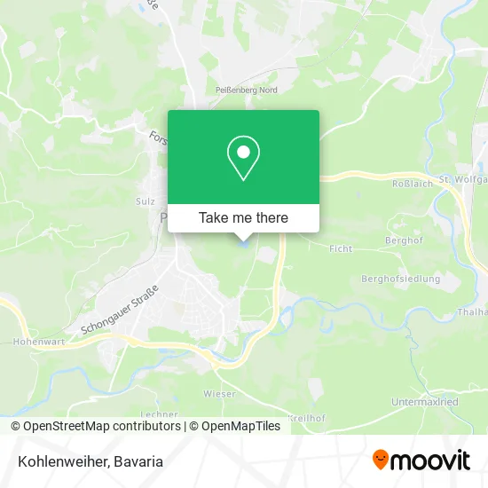 Карта Kohlenweiher