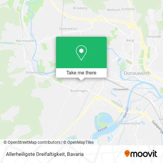 Карта Allerheiligste Dreifaltigkeit