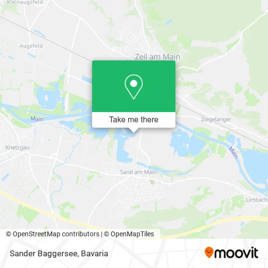 Карта Sander Baggersee