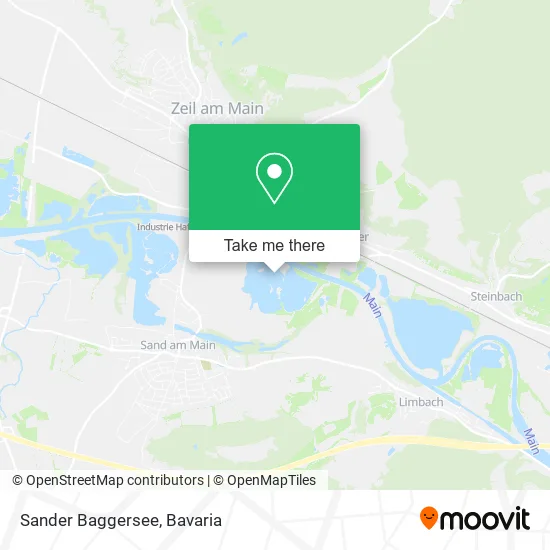 Карта Sander Baggersee