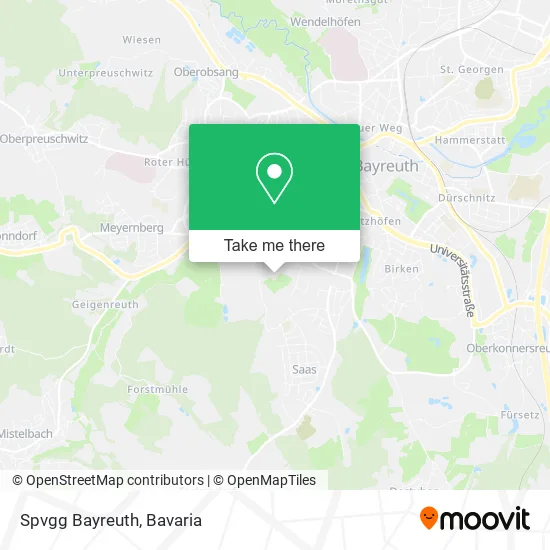 Spvgg Bayreuth map