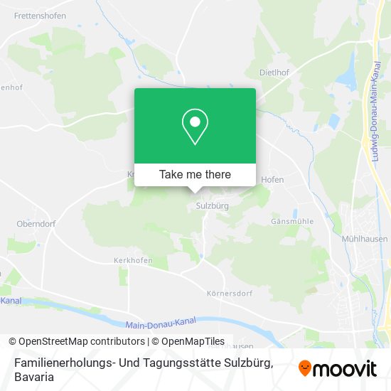 Familienerholungs- Und Tagungsstätte Sulzbürg map