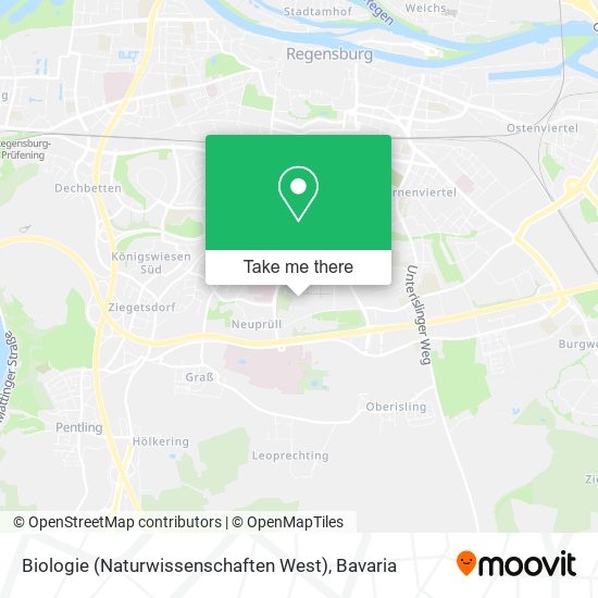 Biologie (Naturwissenschaften West) map