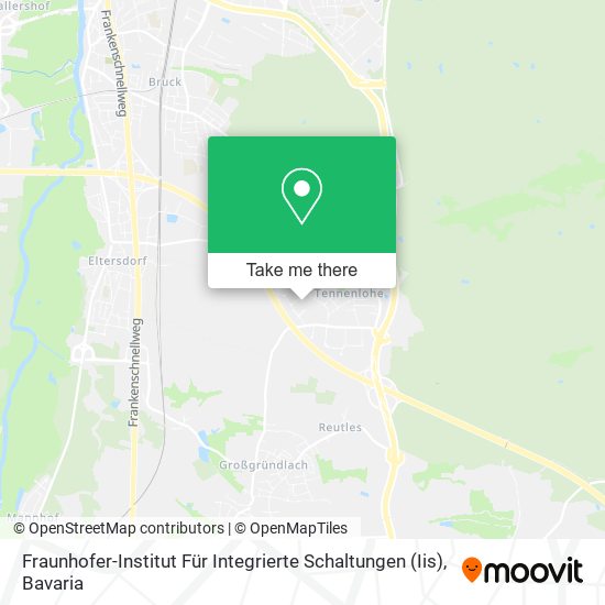 Fraunhofer-Institut Für Integrierte Schaltungen (Iis) map