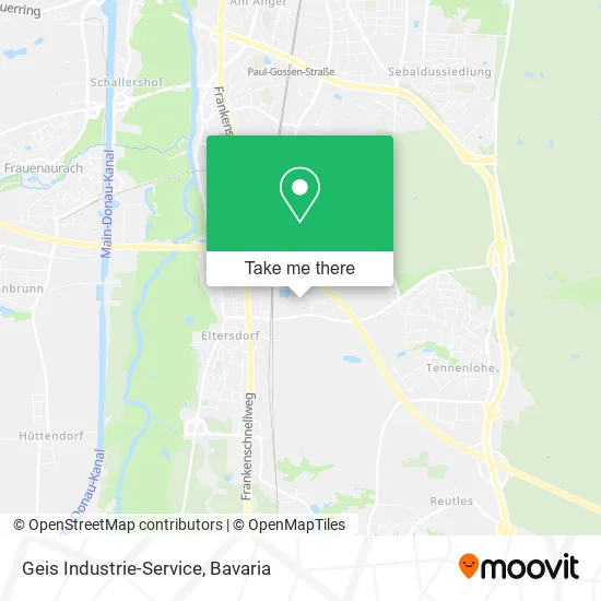 Карта Geis Industrie-Service