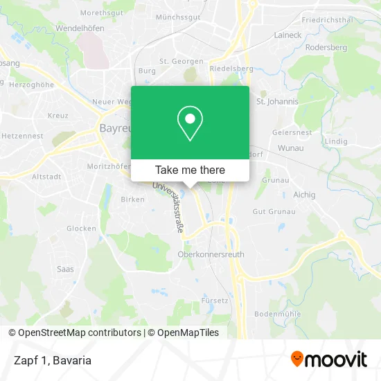 Карта Zapf 1