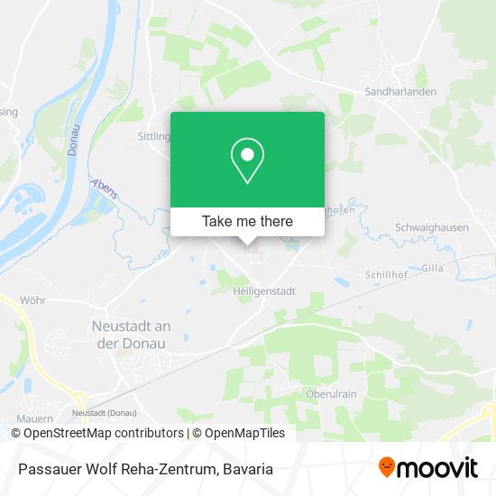 Passauer Wolf Reha-Zentrum map