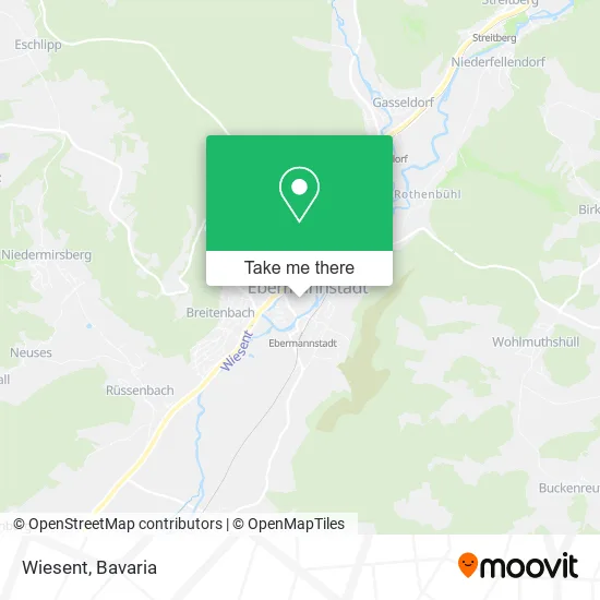 Карта Wiesent