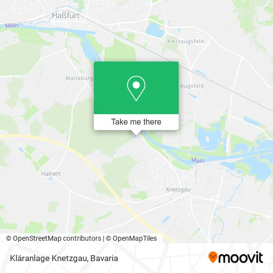 Карта Kläranlage Knetzgau